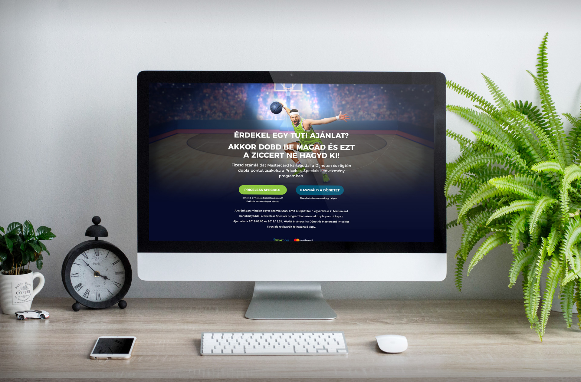 dijnet_microsite_mockup_kosarlabda weboldal újratervezés - díjnet főoldal